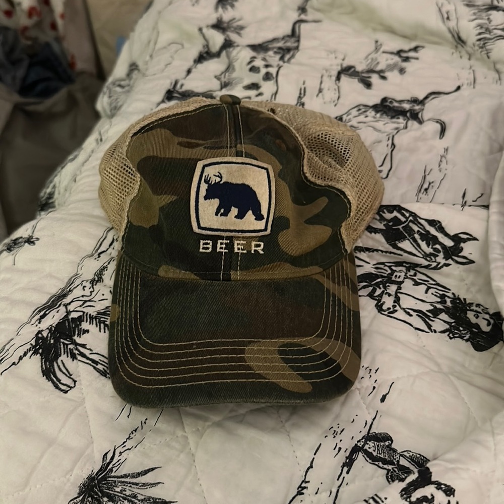 vintage BEER hat